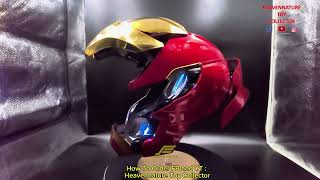 #1 Simply The Best Iron Man Mark L Helmet In The Market - Night View Scene