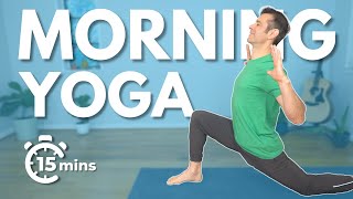 15 Minute Morning Yoga Flow - Start Your Day FRESH & FOCUSED