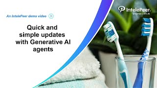 Quick and simple updates with Generative AI agents