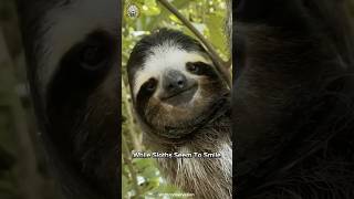 Why Sloth Smiling?