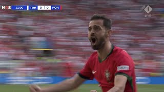 first goal Portugal 🇵🇹 Bernardo silva