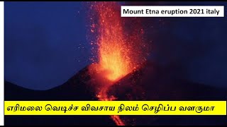 Italy Mount Etna Erupts 2021