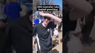 2023 Australian rules football grand final festival #Shorts