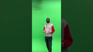 Ranboo at a greenscreen