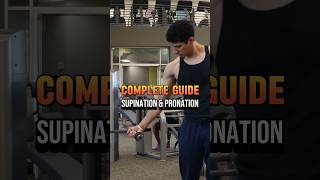 How to: Cable Wrist supination & pronation for stronger wrists and elbow pain and biceps tendonitis