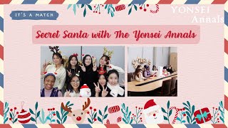 [It’s a Match] Secret Santa with The Yonsei Annals!