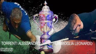 LAMBOGLIA LEONARDO VS TORRENTI ALESSANDRO BILLIARD TV