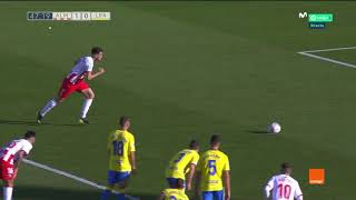 Gol de Juan Villar 1-0 (Almeria-Las Palmas)