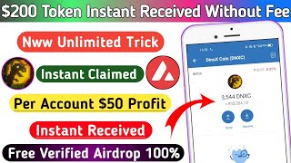 DINOX New Airdrop $100 Token Instant | Instant Withdrawal 2022 Best Crypto | #New_Airdrop #AGF