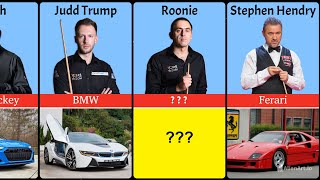 Cars of Snooker Players