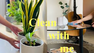 Clean With Me | Relaxing Silent Vlog | Brunch | Groceries