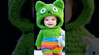 Cutest Baby Fashion Moments in Bright Colors! 🌟👶💖 #BabyChic #runway #ai