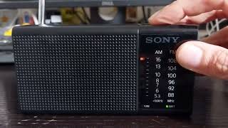 Sony ICF-P36 FM/AM Transistor Radio