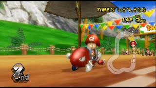 Mario Kart Wii - Baby Mario - Mirror Shell Cup - Bullet Bike マリオカートWii - ベビィマリオ - ミラーシェルカップ -ロケットキラー