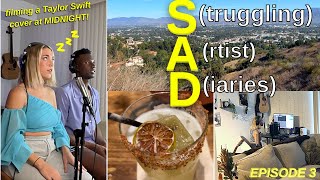 VLOG | Taylor Swift cover at MIDNIGHT, mental health, + 5 dollar movie dates! (S.A.D. episode 3)