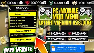 FC Mobile Mod Apk V23.0.01 Unlimited Money 2025 | FC Mobile Mod Menu Unlimited Money 2025