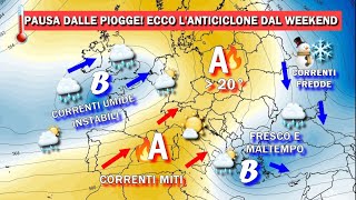 METEO: CAMBIO DI SCENARIO! DOPO IL MALTEMPO, TORNA LA STABILITA' SULL'ITALIA E CLIMA CALDO AL SUD!