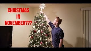 Is It Too Early For A Christmas Tree?