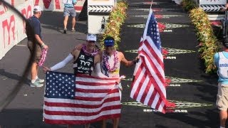 Watch the Top Two American Men Cross the Finishline at the 2012 Ironman World Chmpionships