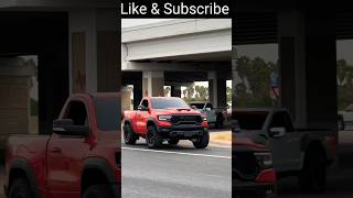 💪🔥 Engine sound of RAM vs Ford trucks #shorts #viral #trending #trucks