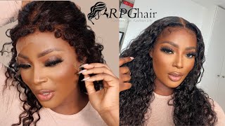 100% GLUELESS, CURLY EDGES, UNDETECTABLE LACE, BEGINNER FRIENDLY FT RPGHAIR