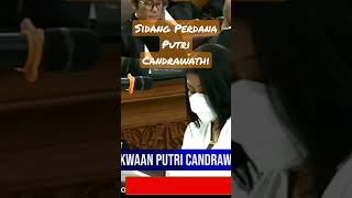 Sidang Perdana Putri Candrawathi. JPU bacakan dakwaan