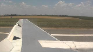 JAT Airways B737-300 landing Belgrade Airport from Düsseldorf Airport (part 2)