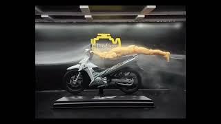 cara mengendarai motor drag - sistem air flow