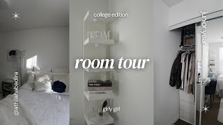 COLLEGE APARTMENT ROOM TOUR | aesthetic makeover ˚ʚ♡ɞ˚