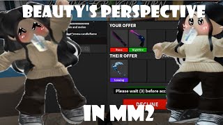 Beauty MM2 perspective: ROBLOX