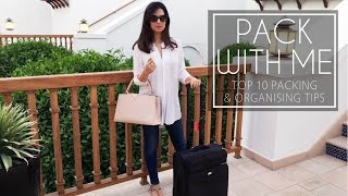 Pack With Me | My Top 10 Packing Tips | JASMINA PURI