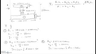 Finding the centroid of a regular shape DE4101