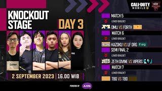 Knockout Stage Day 3 - Major Series Season 9  l Garena Call of Duty®: Mobile Indonesia