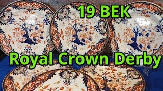 19 ВЕК.Англия.Имари.Royal Crown Derby.Тарелки.Фарфор