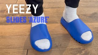 Adidas Yeezy Slides 'Azure' Cop off Adidas CONFIRMED!!! ABOUT TIME...