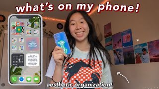 what's on my iphone (u need these apps) aesthetic, simple, iphone tour:what's on my iphone aesthetic