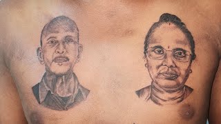 Portrait Tattoo, Goalpara Tattoo, Best tattoo in Goalpara, New Assamese video