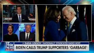 Fox News melts down as Biden proclaims: 'Only garbage I see floating out there is his supporters'