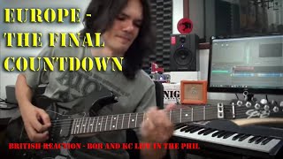 The Final Countdown – Guitar Cover - Ozielzinho -  A British Reaction