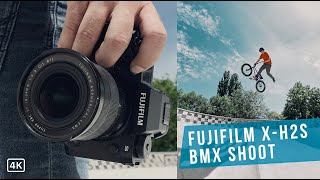 4k Fujifilm X-H2s BMX Shooting Michael Damböck