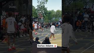 Darius Adam’s is a bucket! He can really shoot and drive to the cup… went off at NYC SLAM hs game!