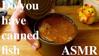 Do you have canned fish and eggs at home? 😋 Such a simple, quick and very tasty recipe! ASMR