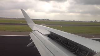 British Airways Embraer 170 landing at Amsterdam