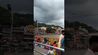 haridwar harikipuri live Aarti ♥️🌏 || haridwar har har ganga #shorts #devratra #devbhoomi