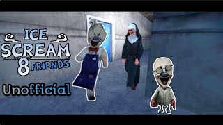 Ice Scream 8 Full Gameplay || Ice Scream 8 || by AS ActionMode