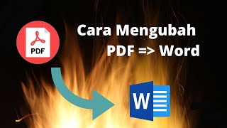 CARA MERUBAH FILE PDF KE WORD MELALUI GOOGLE DRIVE DENGAN MUDAH