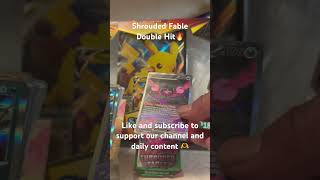 Shrouded Fable Pokémon pack opening with a double hit #pokemon #newbhits #ptcg