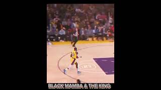 Lebron Tribute Dunk  to Kobe