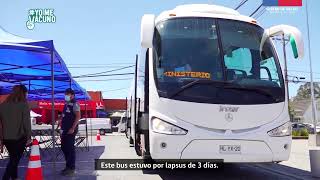 🚐💉Durante tres días estuvo en #Llanquihue el bus de la #RutaDeLaDosisDeRefuerzo