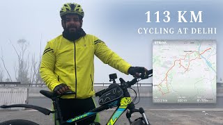 113 Km Cycling at Delhi | Delhi to Gurgaon cycling ride | Part 2